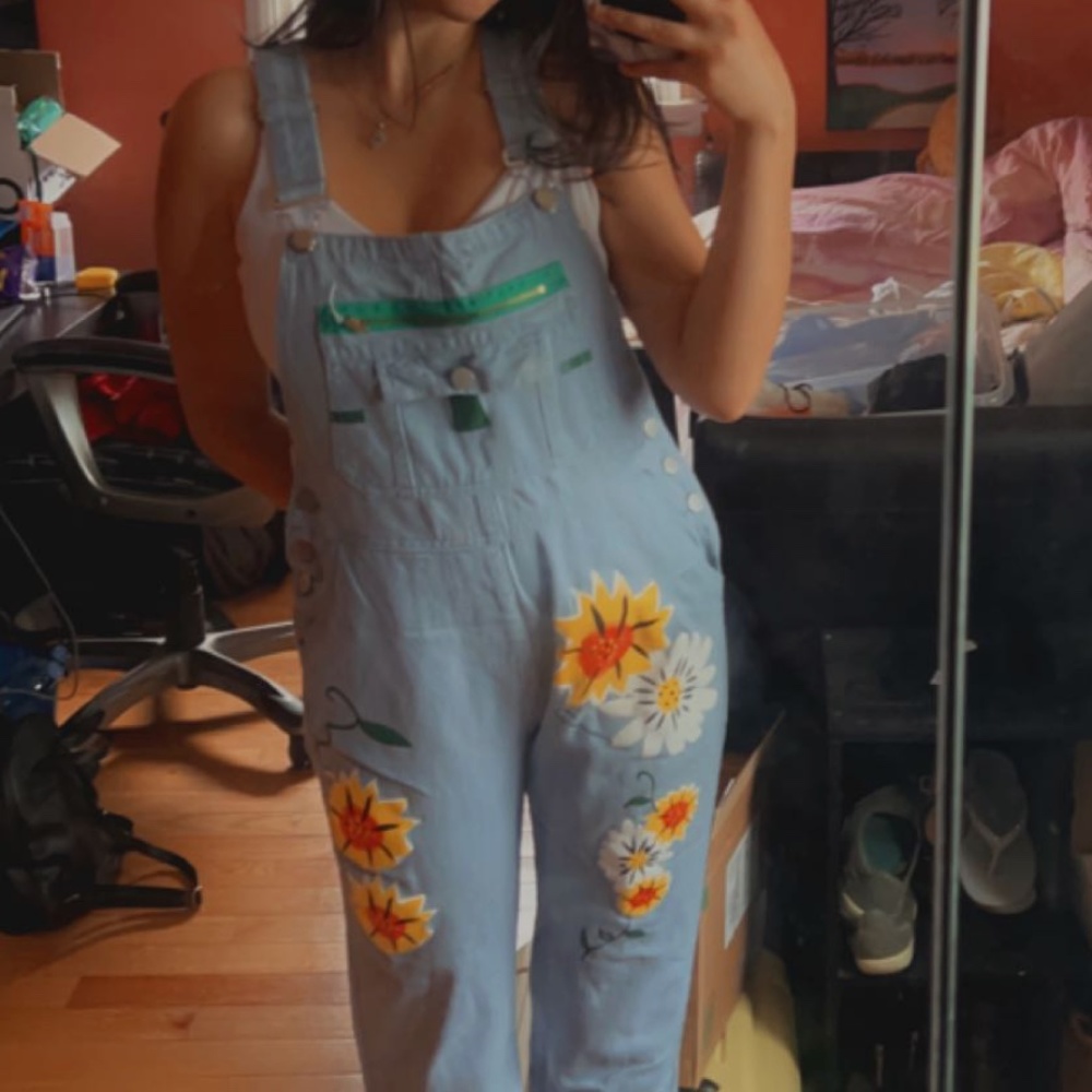Small Jean Overalls